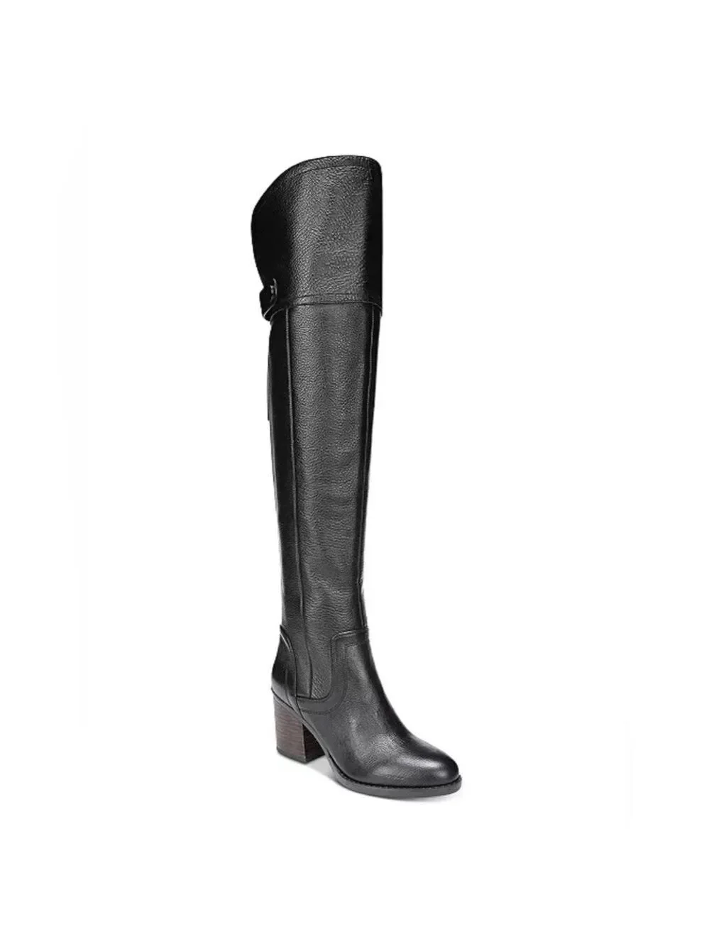 Franco Sarto Black Over-the-Knee leather Boots-size 7-EUC - Picture 5 of 15